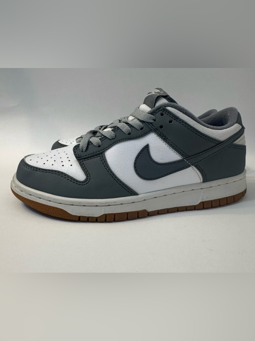 Nike Dunk Low Grey and White | Women’s 7.5 (6Y) | Neutral Everyday Sneaker